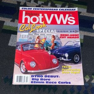 Vintage February 1993 Hot VWs Magazine Volkswagen California Cars